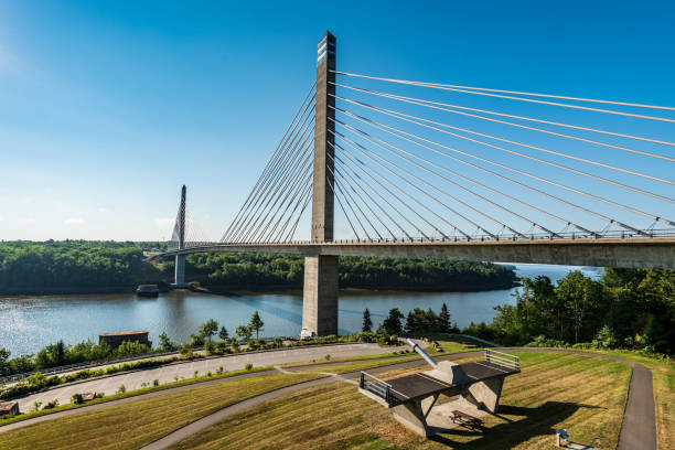 istock Penobscot Narrows Bridge Crosses Penobscot River 1441685566