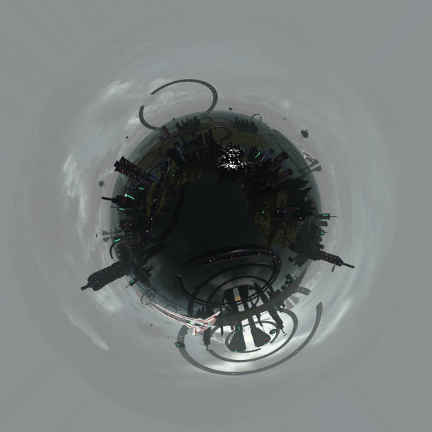 istock Rendering of a little planet based on a science fiction concept 1441687698