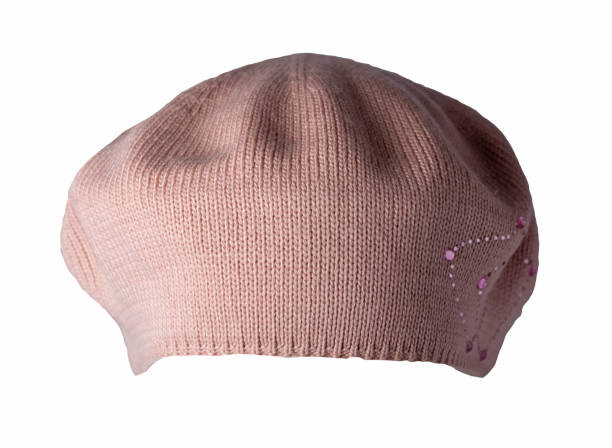 istock female  beret isolated on white background. autumn accessory 1441691237