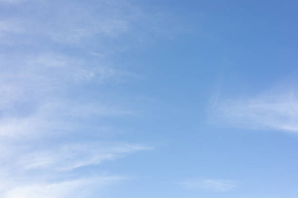 istock Summer blue sky cloud gradient light white background. Beauty clear cloudy in sunshine calm bright winter air bacground. Gloomy vivid cyan landscape in environment day horizon skyline view spring wind 1441693342
