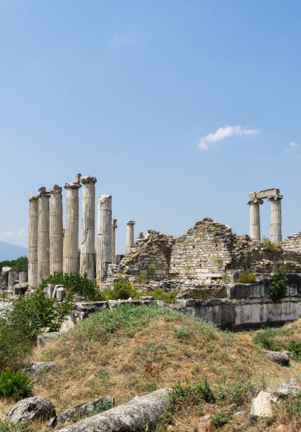 Remains of ancient ruins in Aphrodisia, Turkey