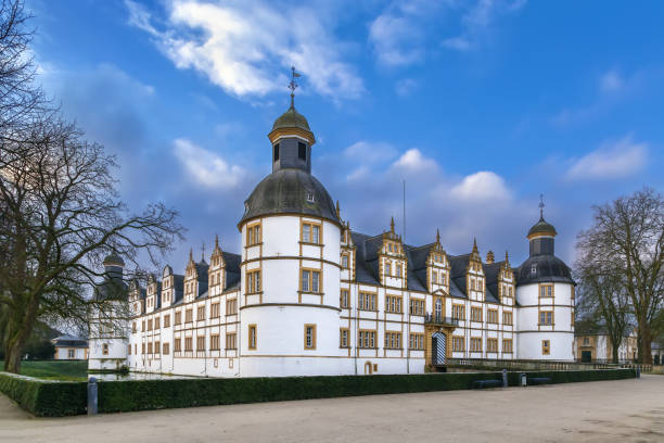 Neuhaus Castle, former residence of bishop princes, is quite a famous Renaissance castle in Paderborn, Germany
