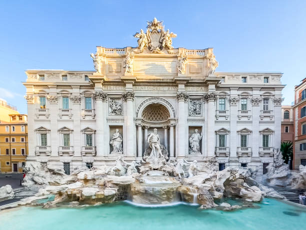 istock Famous Fountain Trevi in Rome 1441696602