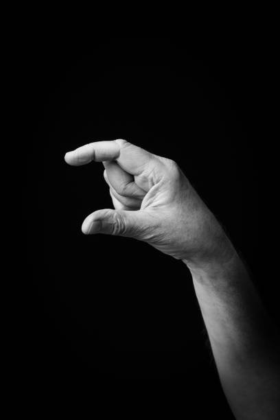 istock Hand demonstrating the Arabic sign language letter 'Dal' 1441706992