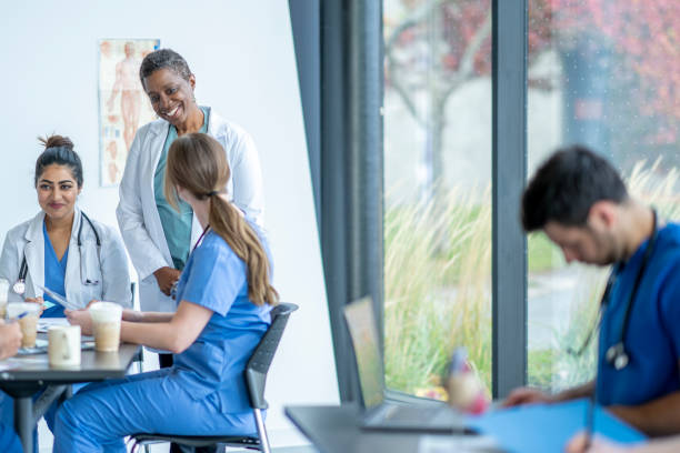 istock Medical Professor with Students in Class 1441719224