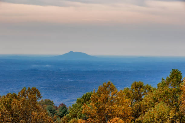 istock Blue Ridge Parkway in Virginia Autumn Landscape view. 1441720259