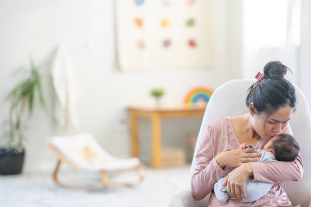 istock New Mother with Her Baby 1441721798