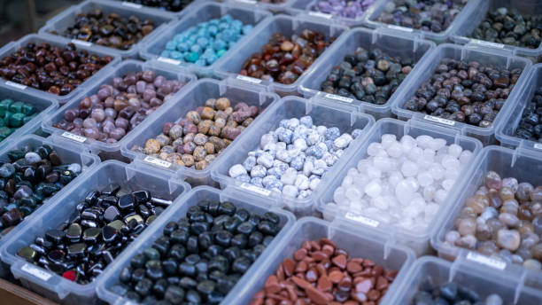 istock Healing stones in different colors, 1441724888
