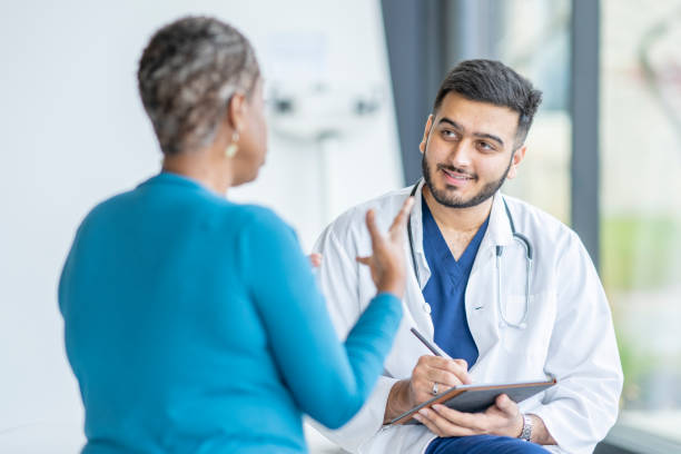 istock Doctor Meeting with a Senior Patient 1441726014