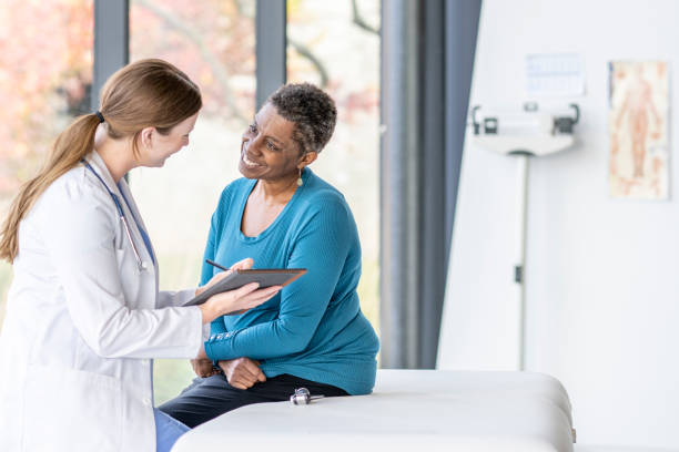 istock Doctor Meeting with a Senior Patient 1441726116