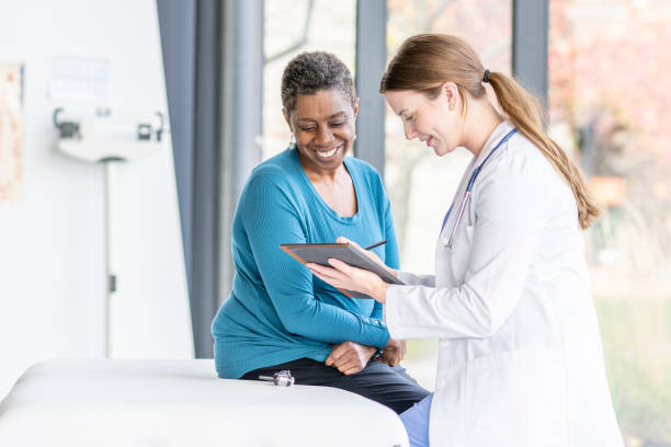 istock Doctor Meeting with a Senior Patient 1441726123