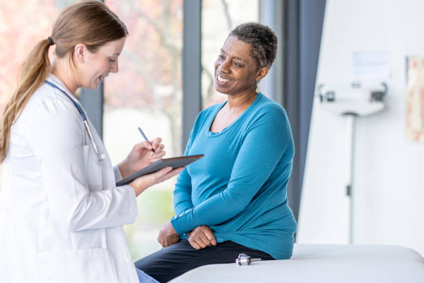 istock Doctor Meeting with a Senior Patient 1441726124
