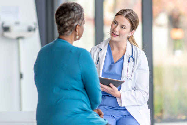 istock Doctor Meeting with a Senior Patient 1441726134