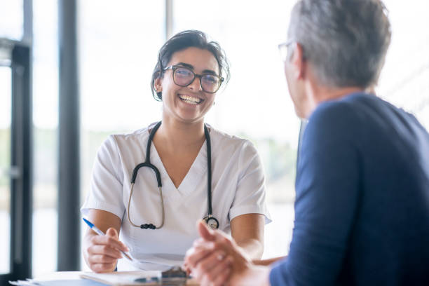 istock Senior at a Medical Appointment 1441726155