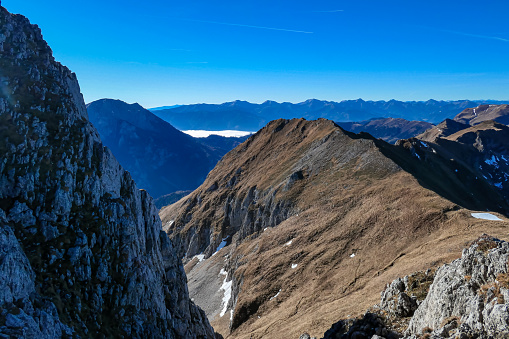 Aiguille de Midi, Clambering, Climbing, Courmayeur, European Alps