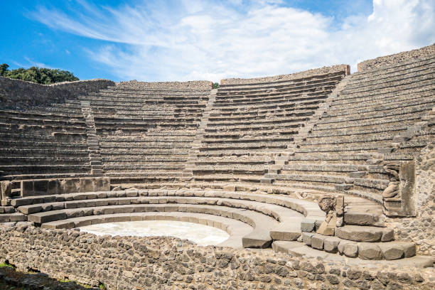 istock Old amphitheater in Pompei Italy 1441730966