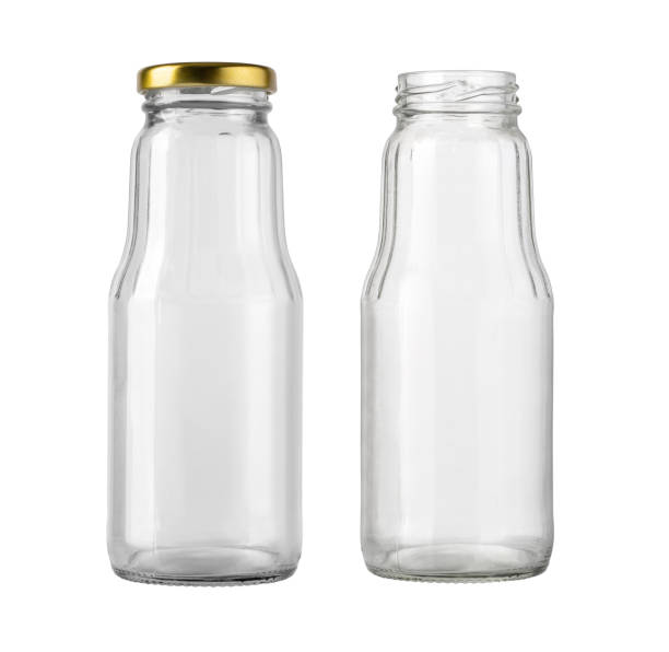 istock Set of empty glass bottles 1441736804