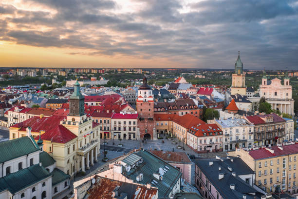 istock Skyline panorama of Lublin, Poland 1441739443