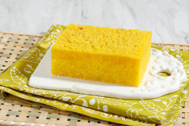 istock Bika Ambon, Tapioca Sponge Cake from Medan, North Sumatra 1441759104
