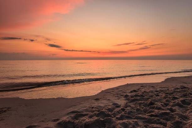 istock Colorful summer landscape with a water theme. 1441765545