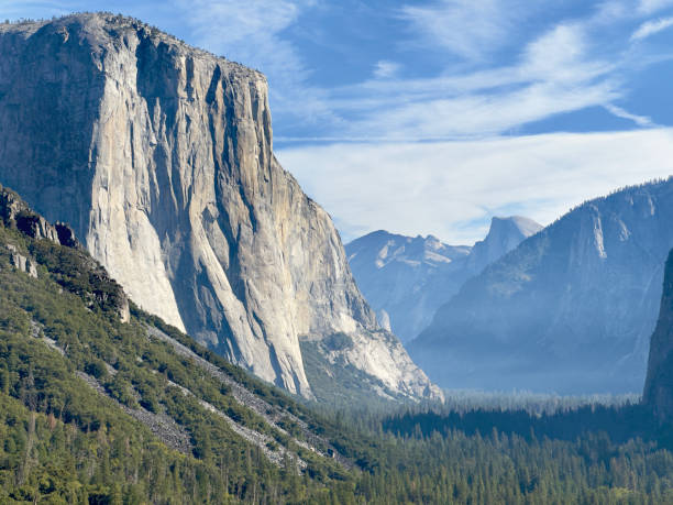 istock El Capitan and Half Dome - tunnel view, full shot 1441778181