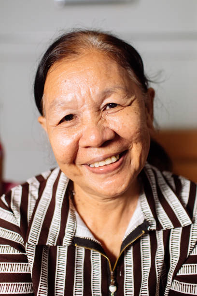 istock Mature Asian Woman Smiling 1441781286