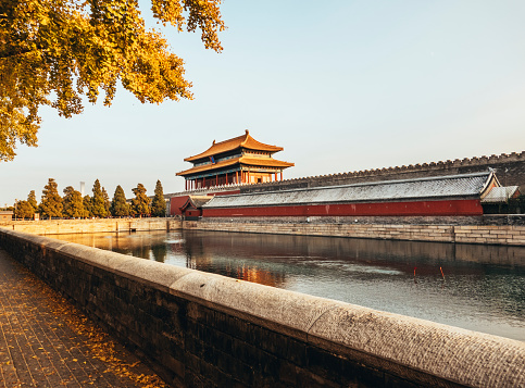 Beijing Forbidden City (Shenwu men Gate ) autumn