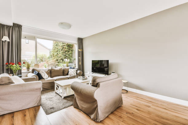 istock Cozy expensive interior of the living room 1441783077