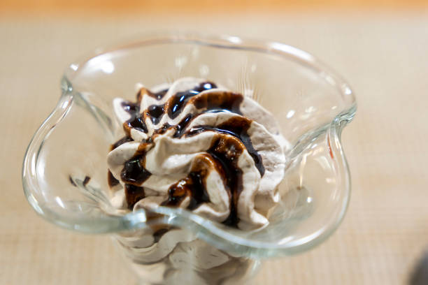 istock delicious beautiful decorated banana souffle on the table 1441795345