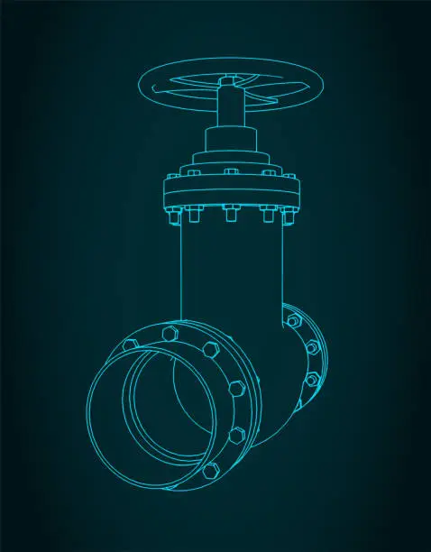 Vector illustration of Valve illustration