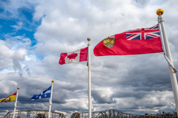 istock Flag of Manitoba 1441811579