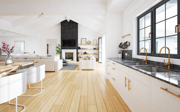 istock Modern Living room interior design 1441823007