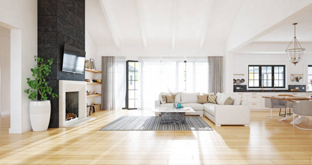 istock Modern Living room interior design 1441823023