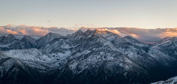 istock Scenic view of snowy Grossglockner mountain range on a sunny day 1441838471
