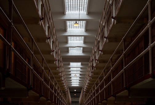 The Inside of the Alcatraz prison