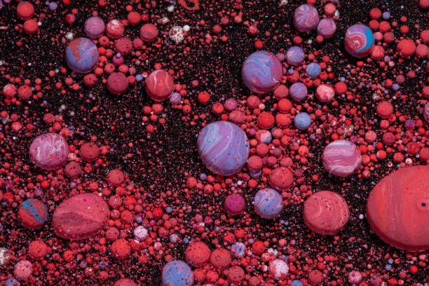 istock Closeup of creative color background 1441840215