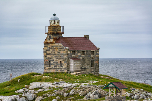 Rose Blanche Lighthouse in Newfoundland, Canada
