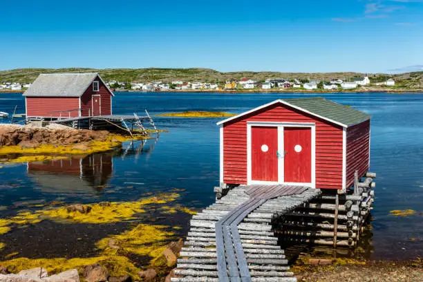 Photo of Fishing Sheds on Fogo Island