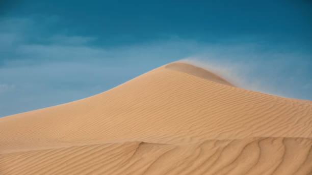 istock Sandy hill under the sky in a desert 1441848432