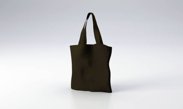 istock Eco canvas tote bag isolated on white background 1441849639