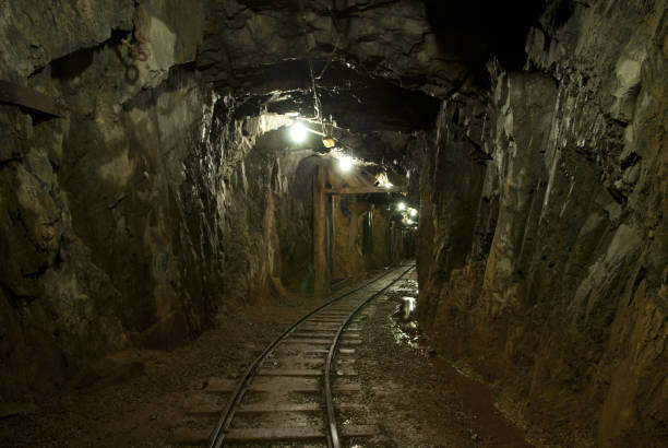 istock underground tunnel in a copper mine 1441853663