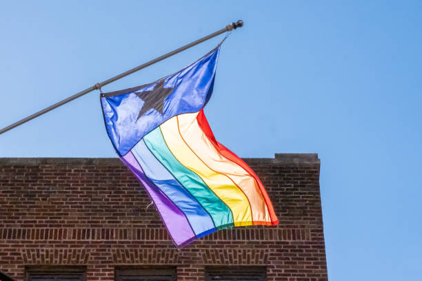 istock A Texas LGBT gay pride flag 1441854496