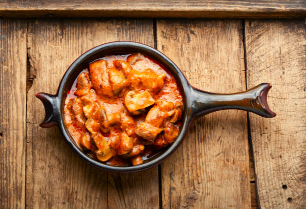 istock Beef goulash with gravy 1441857866