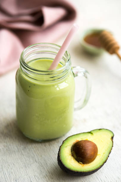 istock Avocado Smoothie  In A Glass 1441870074
