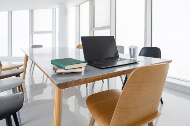 istock Bright business meeting room 1441871571