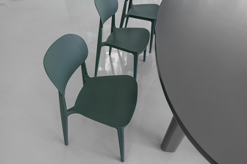 Simple style tables and chairs