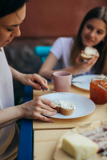 istock close up of family breakfast 1441877441