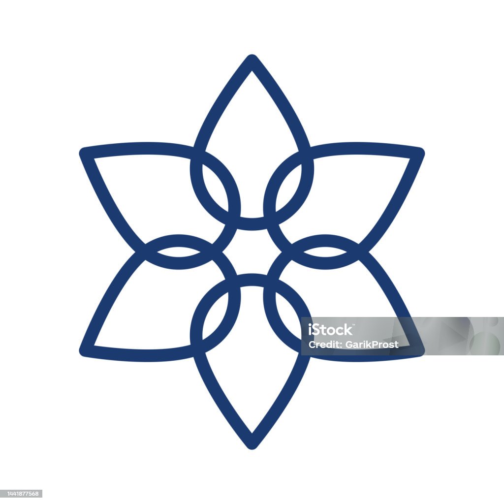 Ilustración de Estilo De Contorno Que Cruza Pétalos De Flores En Forma De Una Estrella De David Ilustración Vectorial Del Símbolo De La Religión Judía Con Trazo Editable y más Vectores Libres Ilustración de Estilo De Contorno Que Cruza Pétalos De Flores En Forma De Una Estrella De David Ilustración Vectorial Del Símbolo De La Religión Judía Con Trazo Editable y más Vectores Libres