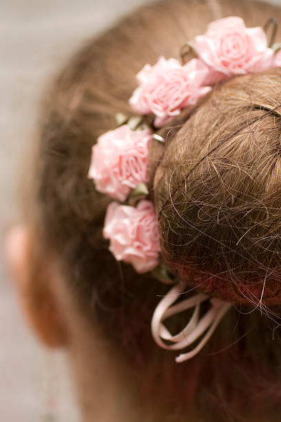 istock Ballerina's hairdo 144187857