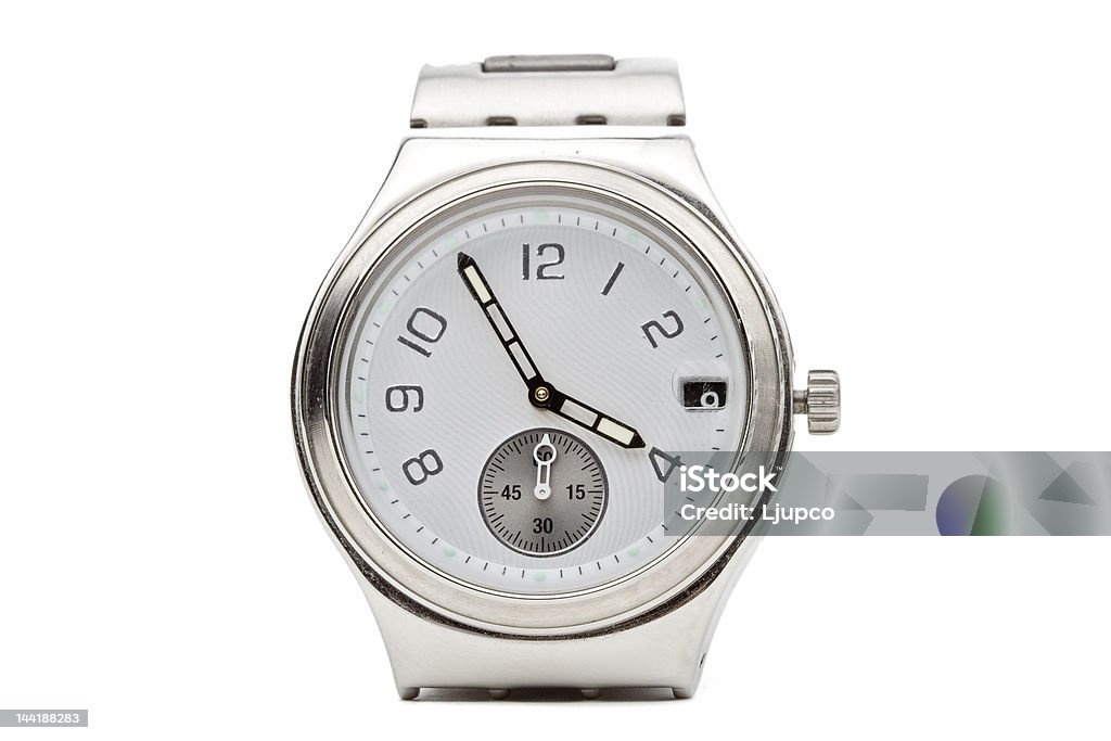 Nadgarstek zegarek - Zbiór zdjęć royalty-free (Akcesorium osobiste)